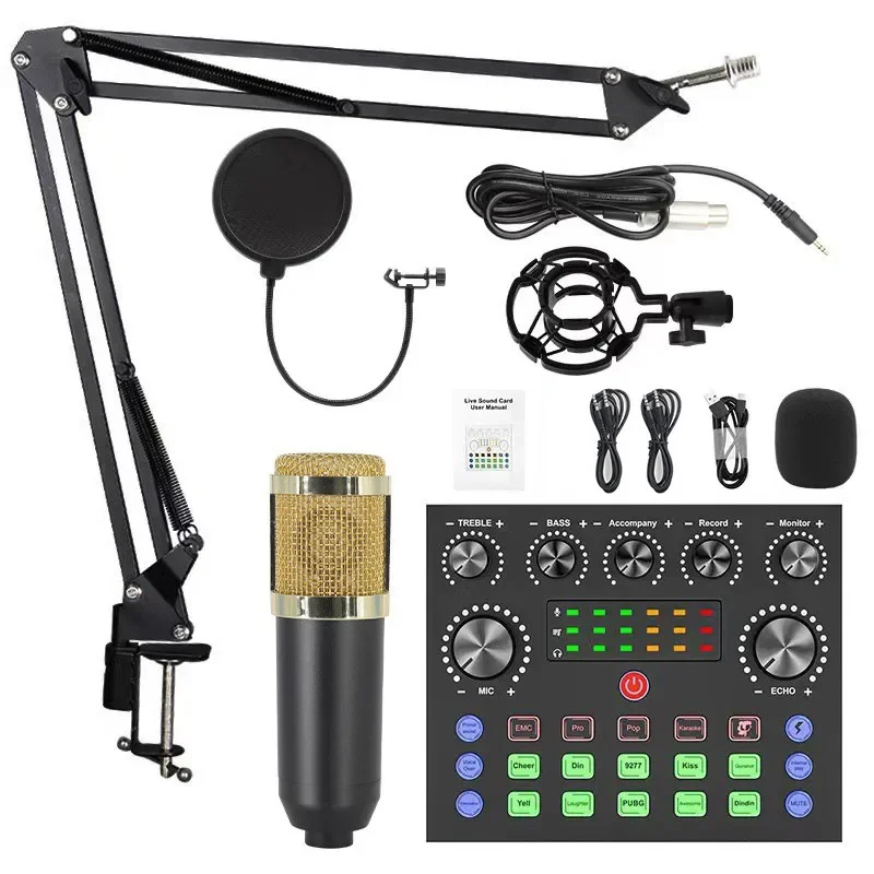 Shure Mic Sm58 - Condenser Microphone Singing Wired Microphone Mobile