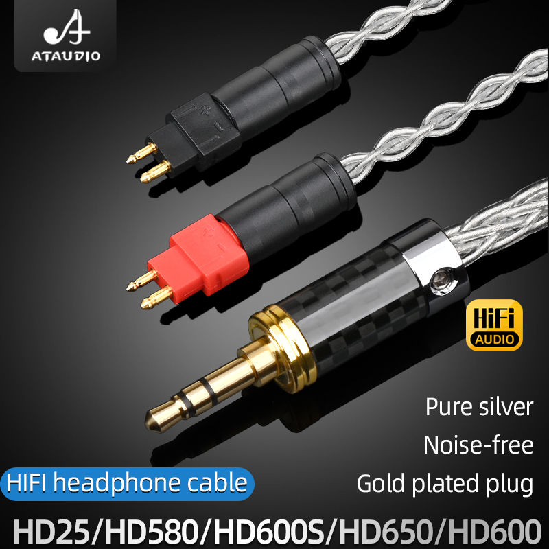 ATAUDIO HiFi Pure Silver 2.5mm - Sennheiser Headphone Hd 25 review and price