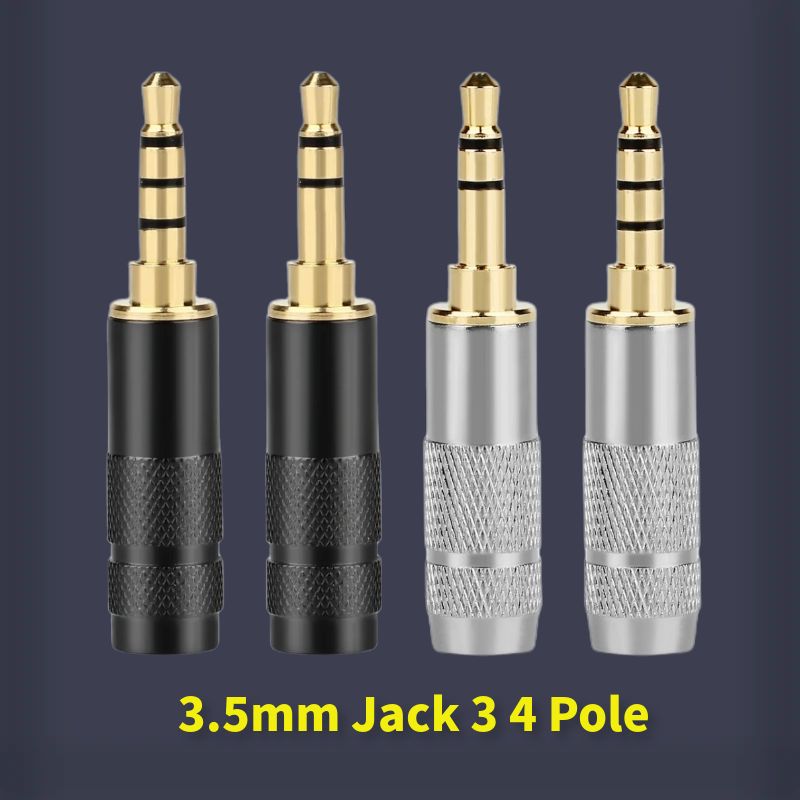 DIY 3.5mm Jacks Audio Plug 3 4 - Cable Extension 3.5 review and price
