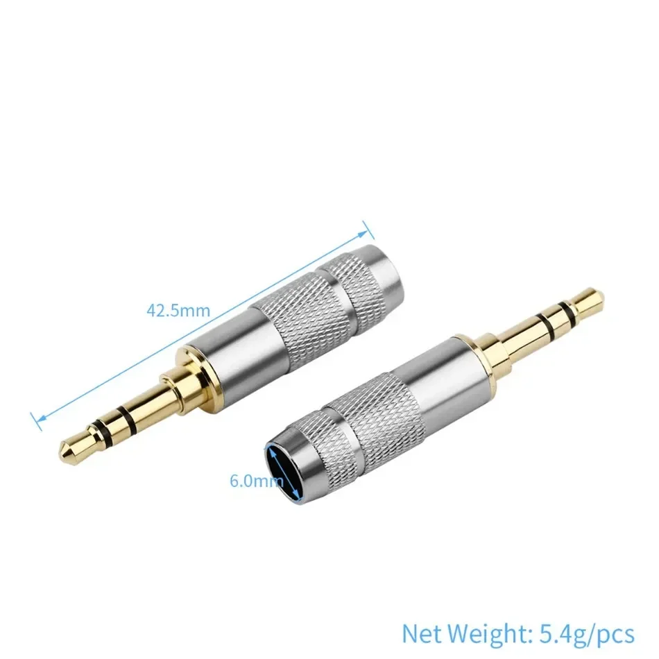 DIY 3.5mm Jacks Audio Plug 3 4 - Cable Extension 3.5 review and price