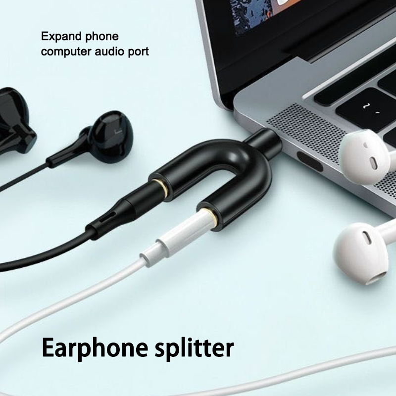 3.5mm headphone splitter micro - Earphone Splitter Jack review and price