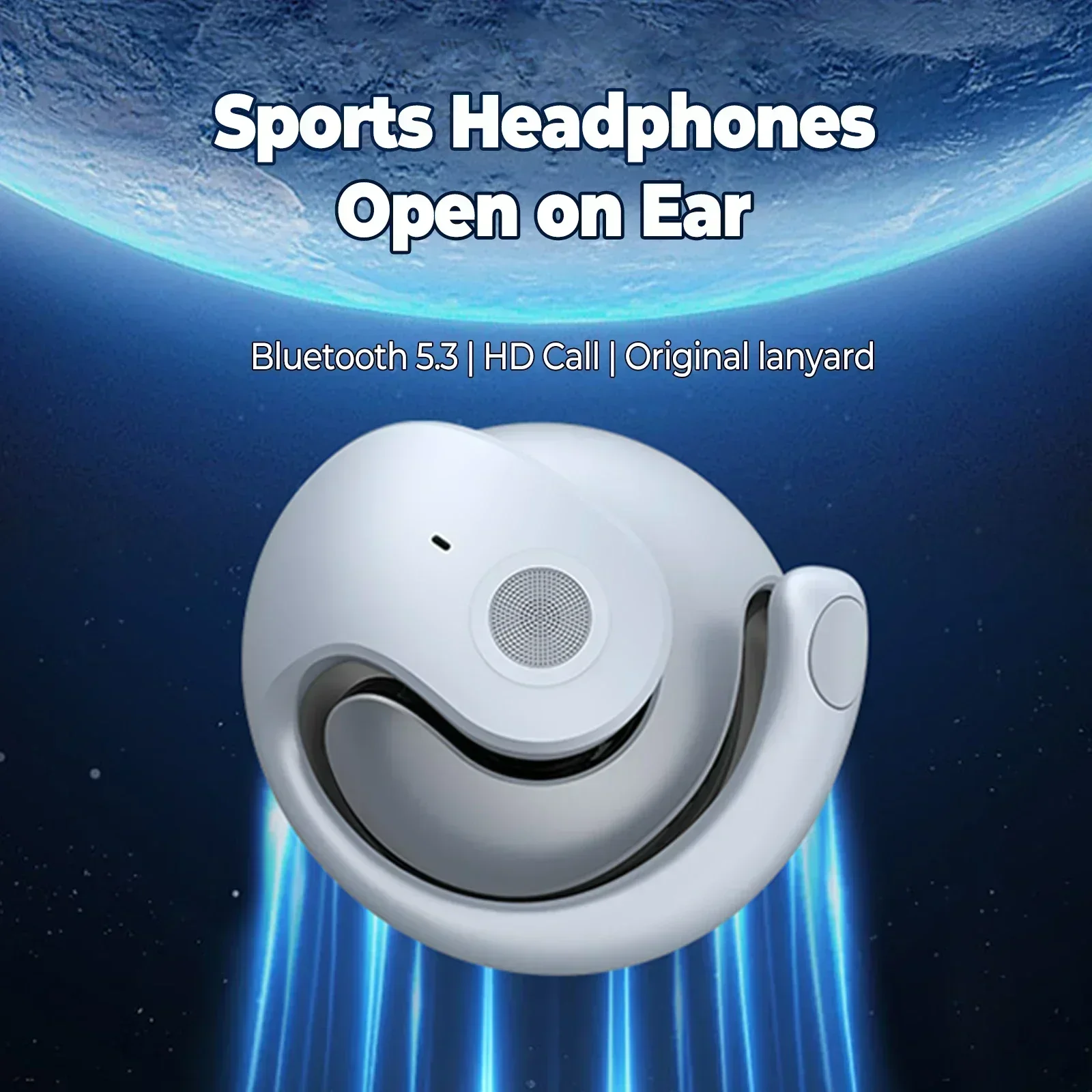 TWS Wireless Bluetooth Headpho - Sports Earphone Hook review and price